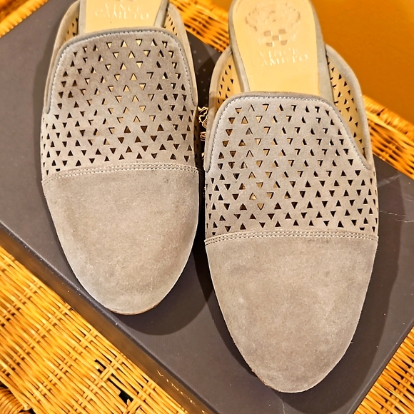 Vince Camuto Suede Mules - Picture 6 of 13